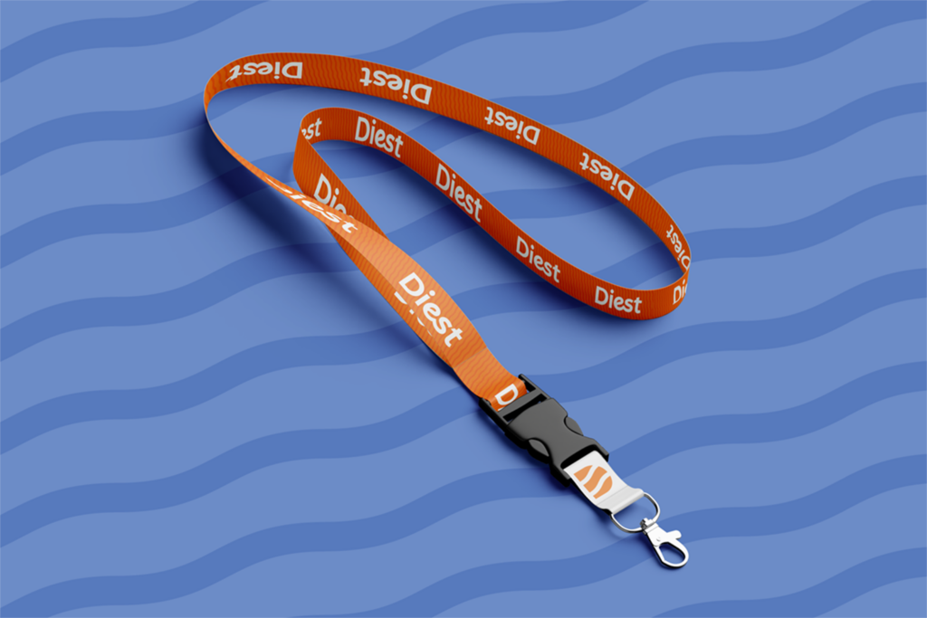 Custom made lanyard voor Stad Diest