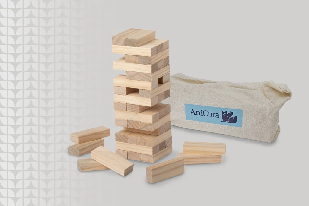 Anicura gepersonaliseerde jenga set