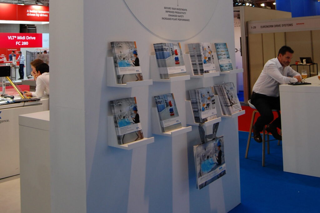 Magazines op de beurs