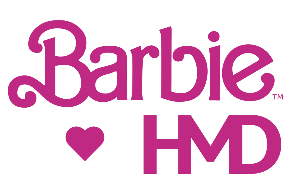 barbie + hmd logo