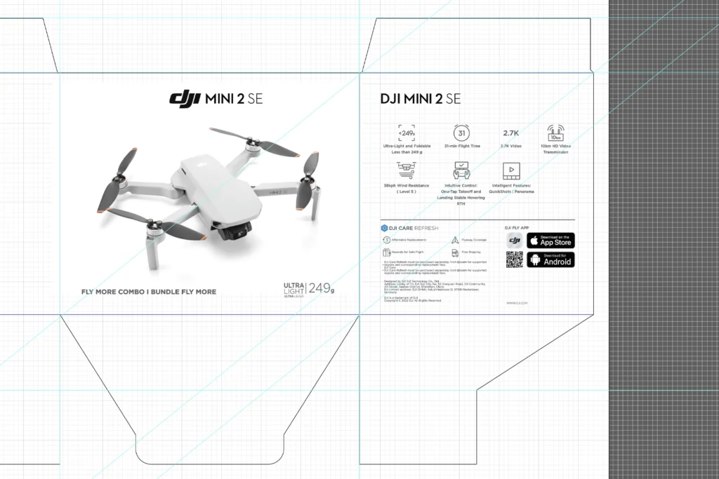 LX Concept DJI verpakkingdoos