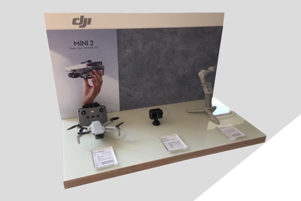 POS display DJI