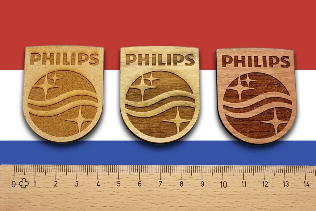 Houten Philips shield